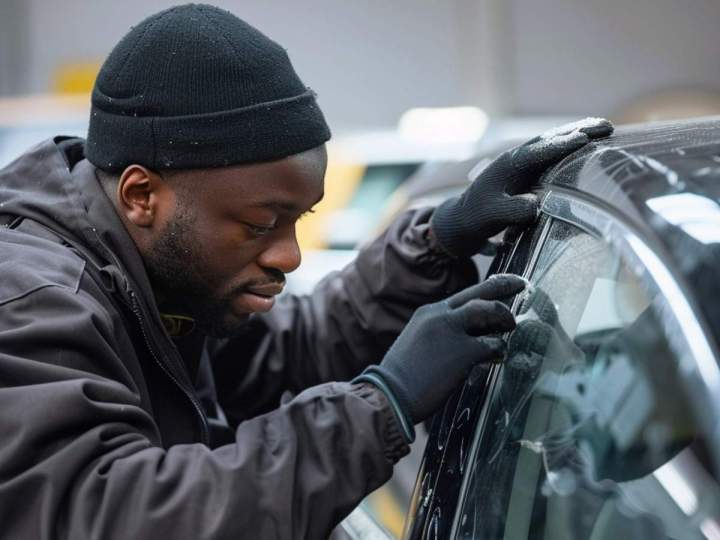 Réparation de vitrage automobile