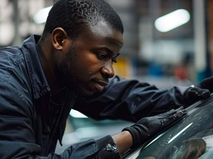Remplacement de lunette arrière
